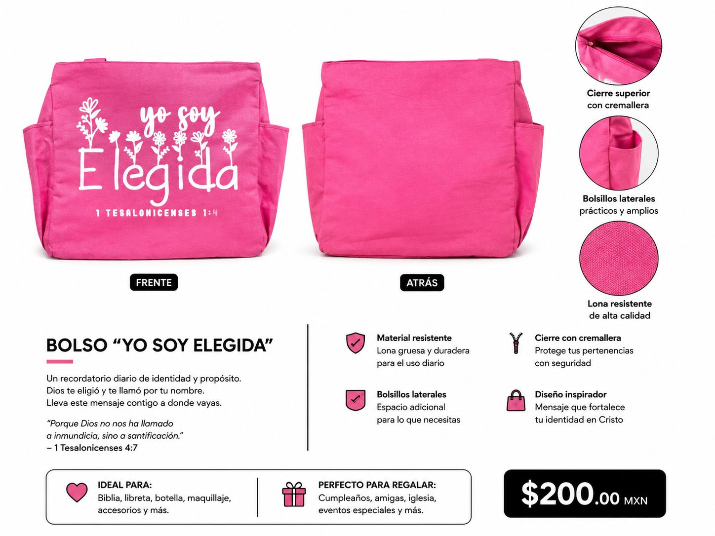 Bolso Yo soy Elegida